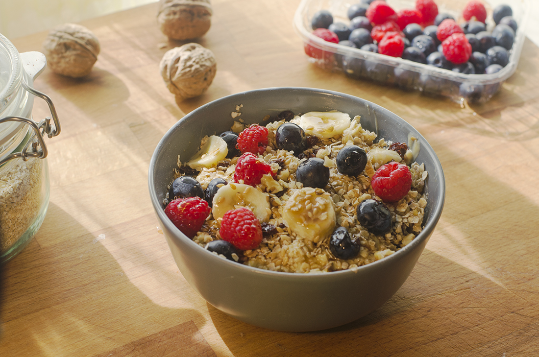 Porridge de avena y frutas | Mis recetas veganas