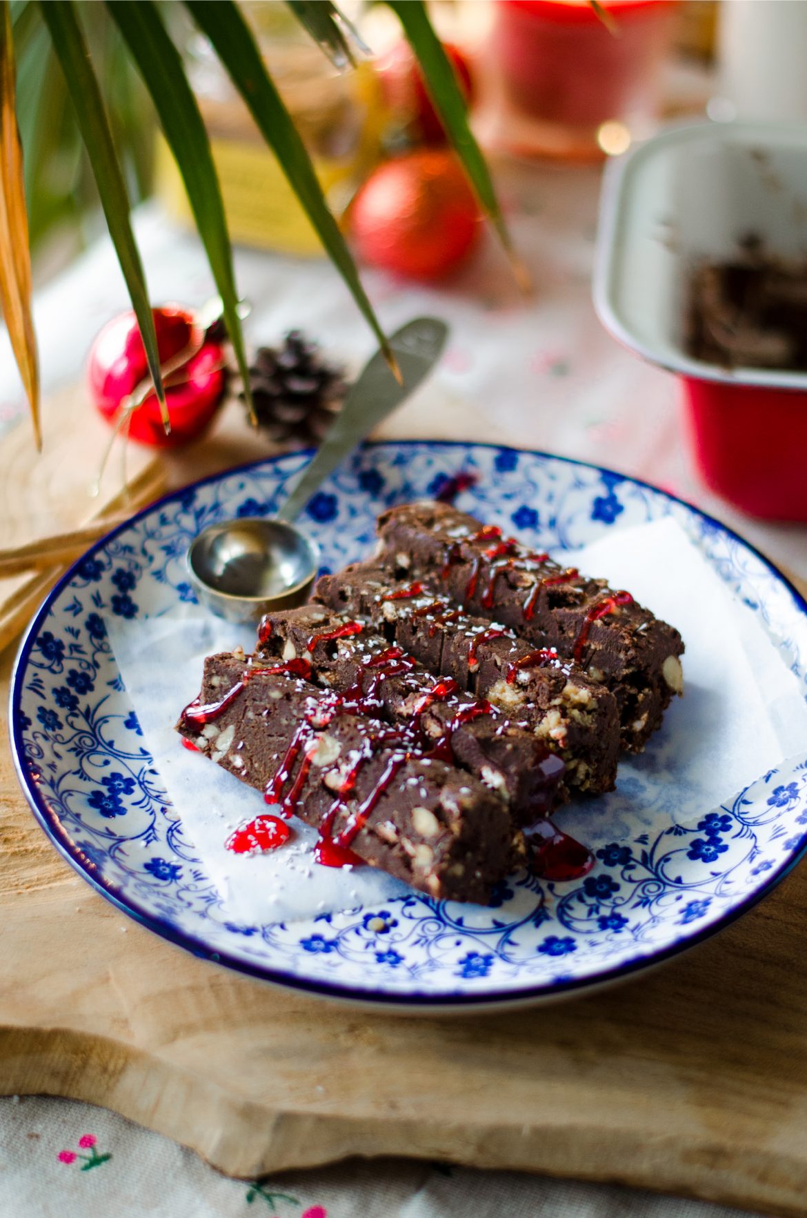 Receta de Turrón casero vegano de Chocolate y avellanas con arroz hinchado.