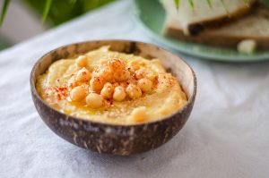 Recetas vegetarianas fáciles, rápidas y baratas: hummus casero.