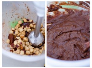 Resultado final de la mousse de chocolate vegana que colocaremos en el vasito.