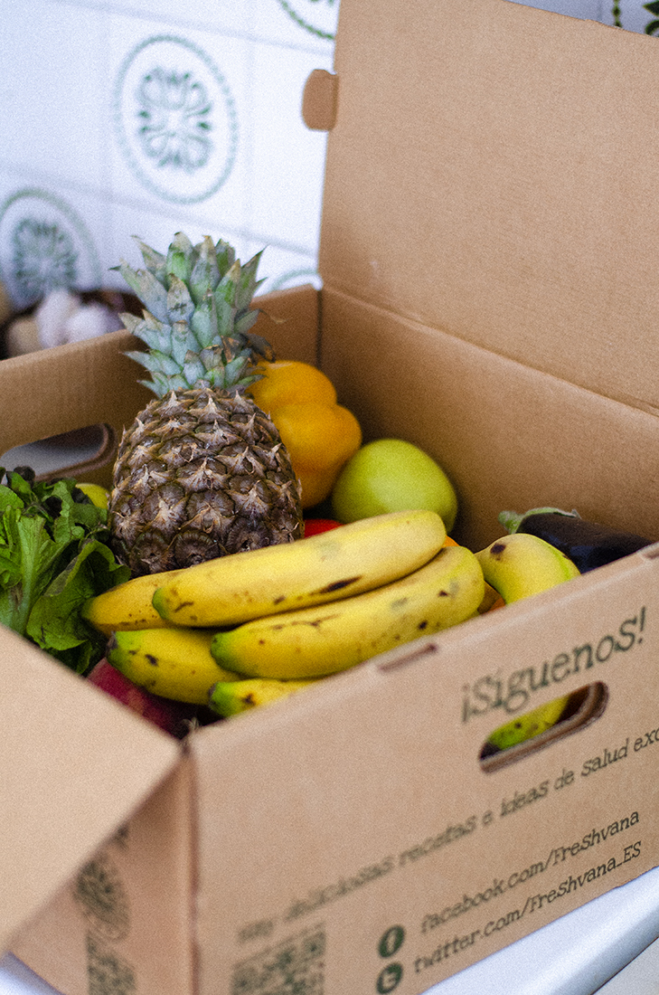 Fruta y verdura ecológica de la tienda online Freshvana