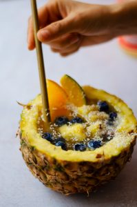 Cocktail de Kombucha y frutas: casero y fácil