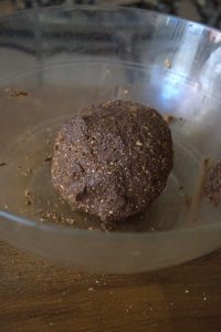 Masa para el interior del Ferrero Rocher casero