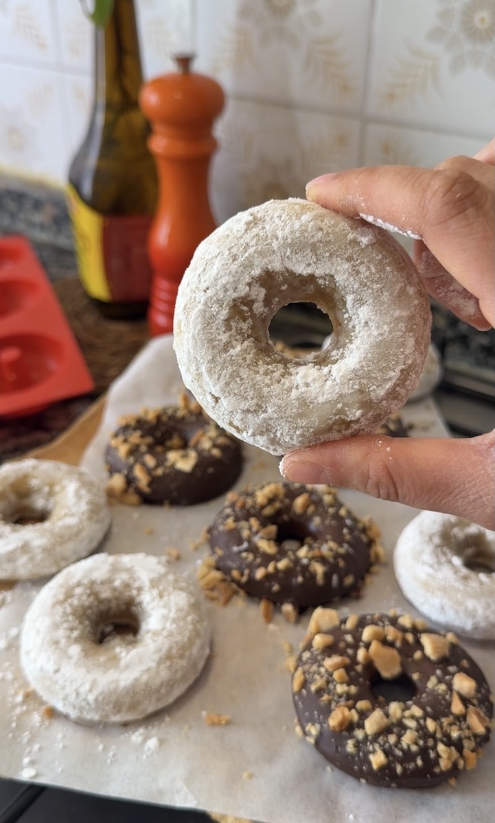 Donettes veganos caseros